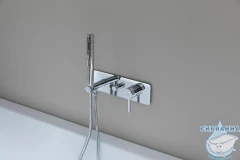 Встраиваемый смеситель для ванны Allen Brau Priority 265372 (хром)