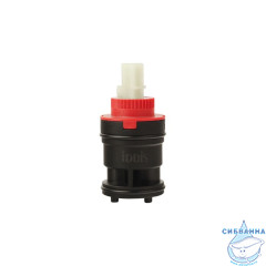 Картридж для смесителя, керамика, 35 мм, с ножками, прямая подводка, IDDIS, 999C35H2SM-1