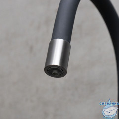 Смеситель для кухни Lemark Expert LM5083GMN-Black (графит/черный)