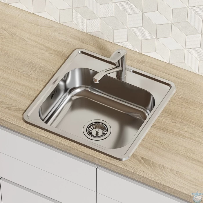 Кухонная мойка Iddis Strit 49 STR48P0i77S сталь