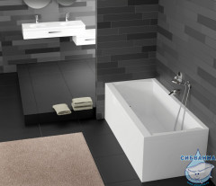 Акриловая ванна Riho Julia 180x80 с каркасом