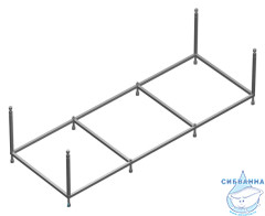 Монтажный набор Roca для ванн Genova 150x75