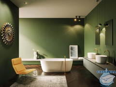 Ванна из искусственного камня Riho Oval 160х72 (белый)