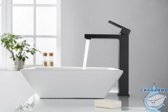 Смеситель для раковины Timo Selene 3061/03F (черный матовый)