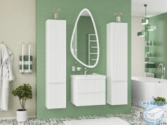 Пенал Brevita Victory L 35 см VIC-05035-010L белый матовый