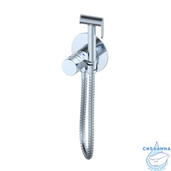 Встраиваемый смеситель с гигиеническим душем Oliveeka Y-Line OL-829909-CR (хром)