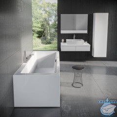 Акриловая ванна Ravak Formy 01 Slim 170х75 с ножками
