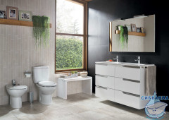 Унитаз напольный Roca Victoria 34239U000 косой выпуск (без бачка и сиденья)