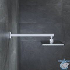 Кронштейн для верхнего душа в стену, квадратный, хром, Optima Home, IDDIS, OPH40CSi61
