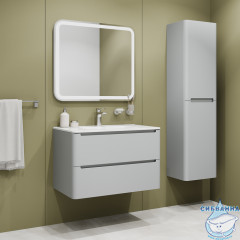 Пенал подвесной Iddis Edifice 40 см, светло-серый EDI40L0i97