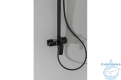 Душевая система Allen Brau Infinity 300 1 режим 265458 (черный матовый)
