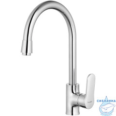 Смеситель для кухни Azario Elvis AZ-WWK568155C (хром)