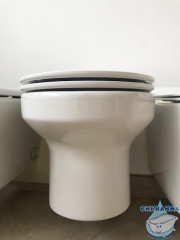 Унитаз подвесной безободковый Jacob Delafon Elite с сиденьем ультратонким Soft Close (микролифт) EDX112-00