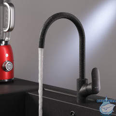 Смеситель для кухни AM.PM Like F8007122 (черный матовый)