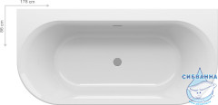 Акриловая ванна Ravak Ypsilon 178x86 XC00100028