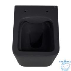 Унитаз подвесной Abber Rechteck AC1201MB с сиденьем Soft Close (микролифт)