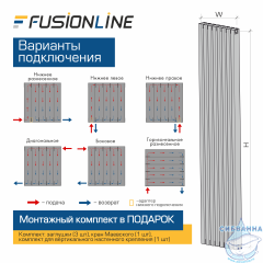 Трубчатый радиатор HORIZON 2900