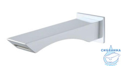  Излив для ванны Lemark LM5881CW (хром/белый)