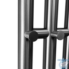 Полотенцесушитель электрический Calypso Dionysus 3 17х118 (оружейная сталь)