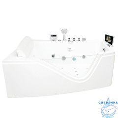 Акриовая ванна Gemy G9056 O L 170х130 с гидромассажем