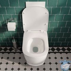 Унитаз подвесной, безободковый, Oxford, IDDIS, OXFRDSEi25