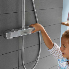 Душевая система Hansgrohe Croma E Showerpipe 280 1 режим (хром) 27630000