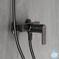 Смеситель для душа Damixa Apollo 472000300 (черный матовый)