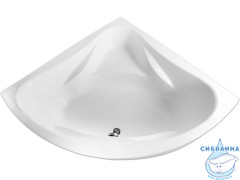 Ванна из литьевого мрамора New Line Sanitary Миранда на ножках 135х135