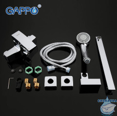 Смеситель для ванны Gappo G2207 (хром)