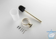 Ершик для унитаза Aquatek Классик AQ4510PG