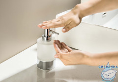 Дозатор для жидкого мыла Aquatek Вега AQ4429CR