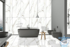 Плитка керамогранитная AZARIO CARRARA GOLD 60х120 High Glossy (P321111213HG)