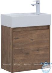 Тумба Aquanet Nova Lite 50 с раковиной Counter 50 дуб рустикальный