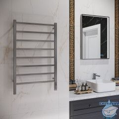 Полотенцесушитель электрический Terminus Ватикан П8 50х85 (оружейная сталь)