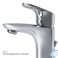 Смеситель для раковины AM.PM Like F8092116 (с донным клапаном) (хром)