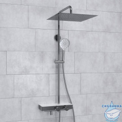 A113.119.127.CH  Душевой комплект с термостатическим смесителем A113.119.127.CH T