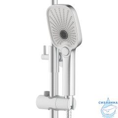 Душевая система Azario Escaro 250 1 режим AZ-K2374BN (сатин )