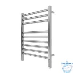 Полотенцесушитель электрический Terminus Енисей П9 50Х70 (с возможностью скрытого подключения, подключение справа) (хром)