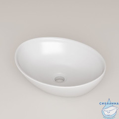 Белый глянцевый умывальник накладной, Cloud, IDDIS, CLOWS06i27