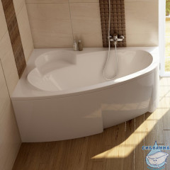 Акриловая ванна Ravak Asymmetric 160x105 L с ножками