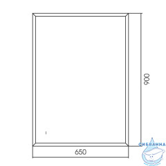 Зеркало ABBER See 65 AG6110SC-0.65