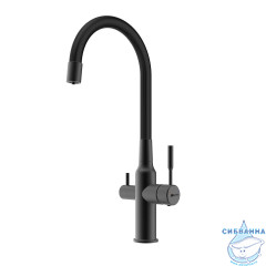 Смеситель для кухни Lemark Expert LM5083BL-Black (черный матовый)