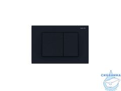 Кнопка смыва Aquatek KDI-0000012 черный матовый