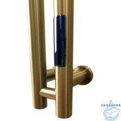 Полотенцесушитель электрический Calypso Dionysus 2 9х118 (брашированное золото)