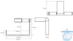 Держатель для туалетной бумаги Bemeta Nero 135012220