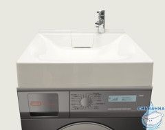 Раковина на стиральную машину 60х60 см 1MarKa Laundry 