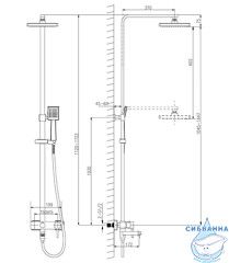 Душевая система Lemark Tropic LM7004C