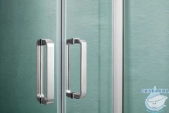 Душевое ограждение Aquatek AQ ARI RO 09020CH 90x90 профиль хром, стекло прозрачное (без поддона)