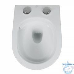 Унитаз подвесной безободковый Calypso CS246UQ-TK с сиденьем Soft Close (микролифт)