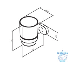 Стакан Am.Pm Sense A7434300